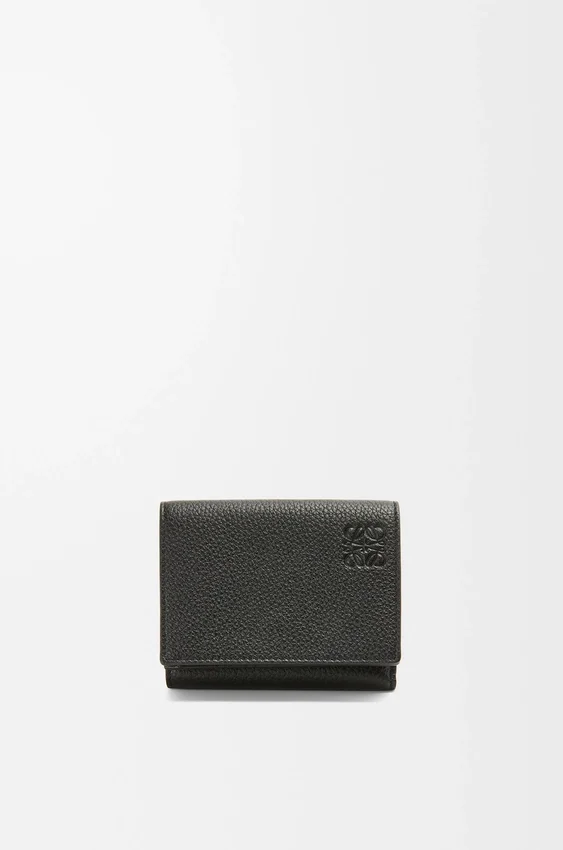 Trifold Wallet in Soft Grained Calfskin Trifold Wallet in Soft Grained Calfskin