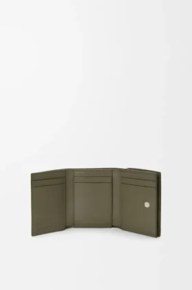 Trifold Wallet in Soft Grained Calfskin