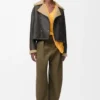 Trousers in Cotton and Silk Trousers in Cotton and Silk