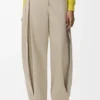 Trousers in Cotton and Silk Trousers in Cotton and Silk