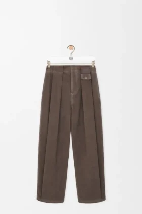 Trousers in Cotton Blend