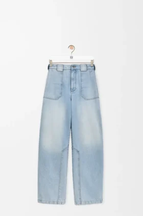 Trousers in Denim