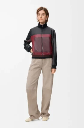 Trousers in Suede Goatskin