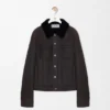 Trucker Jacket in Shearling