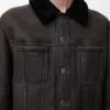 Trucker Jacket in Shearling