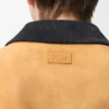 Trucker Jacket in Suede Goat Skin Trucker Jacket in Suede Goat Skin
