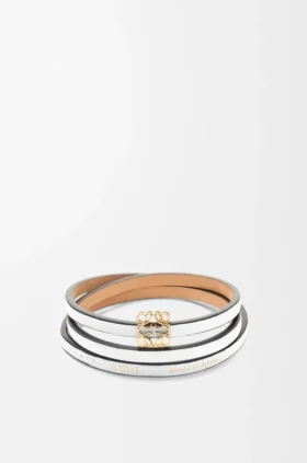 Twist Bangle in Calfskin