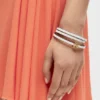 Twist Bangle in Calfskin Twist Bangle in Calfskin