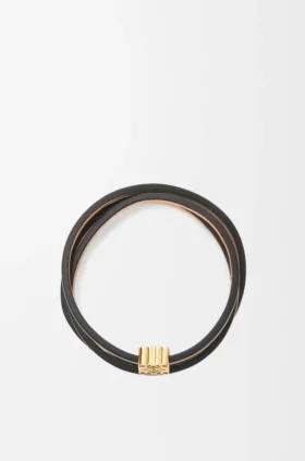 Twist Bangle in Calfskin