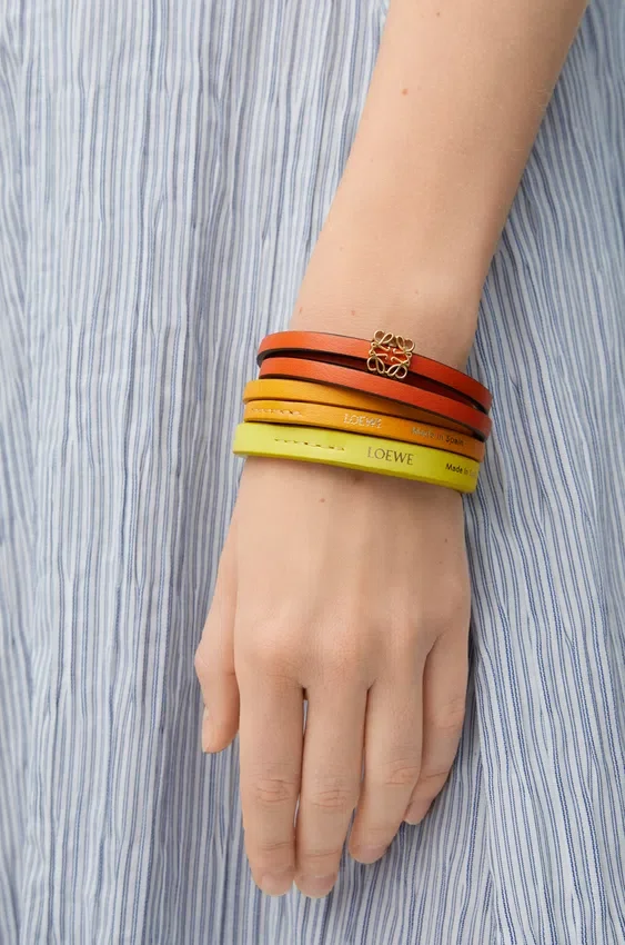 Twist Double Bracelet in Calfskin Twist Double Bracelet in Calfskin