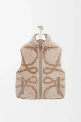 Vest in Wool Blend