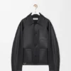 Workwear Jacket in Nappa Lambskin Workwear Jacket in Nappa Lambskin