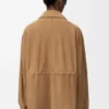 Workwear Jacket in Suede Goatskin