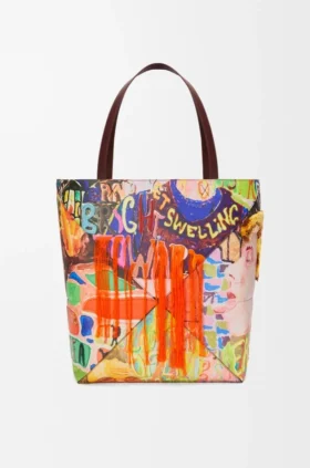 Xl Puzzle Fold Tote in Classic Calfskin