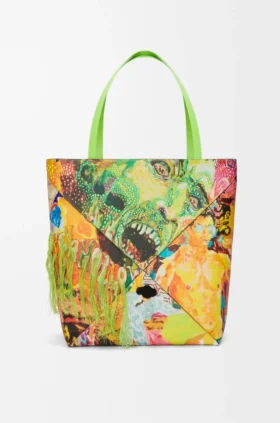 Xl Puzzle Fold Tote in Classic Calfskin