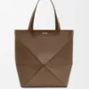 Xl Puzzle Fold Tote in Shiny Calfskin Xl Puzzle Fold Tote in Shiny Calfskin