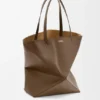 Xl Puzzle Fold Tote in Shiny Calfskin Xl Puzzle Fold Tote in Shiny Calfskin
