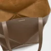 Xl Puzzle Fold Tote in Shiny Calfskin Xl Puzzle Fold Tote in Shiny Calfskin