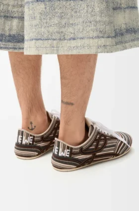 Yago Sneaker in Embroidered Canvas