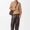 Zip-Up Cardigan in Cotton, Linen and Wool Zip-Up Cardigan in Cotton, Linen and Wool