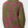 Zip-Up Cardigan in Cotton, Linen and Wool Zip-Up Cardigan in Cotton, Linen and Wool