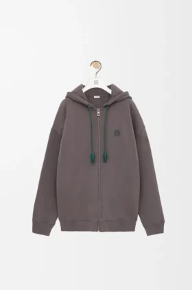 Zip-Up Hoodie in Cotton