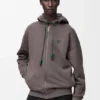 Zip-Up Hoodie in Cotton Zip-Up Hoodie in Cotton