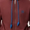 Zip-Up Hoodie in Cotton Zip-Up Hoodie in Cotton