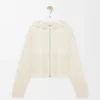 Zip-Up Hoodie in Wool Zip-Up Hoodie in Wool