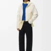 Zip-Up Hoodie in Wool Zip-Up Hoodie in Wool