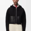 Zip-Up Hoodie in Wool Zip-Up Hoodie in Wool