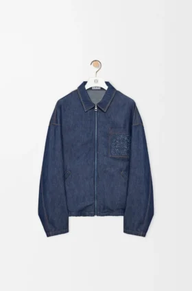 Zip-Up Jacket in Cotton