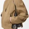 Zip-Up Jacket in Cotton Zip-Up Jacket in Cotton