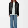Zip-Up Jacket in Nappa Lambskin Zip-Up Jacket in Nappa Lambskin