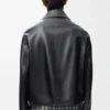 Zip-Up Jacket in Nappa Lambskin Zip-Up Jacket in Nappa Lambskin