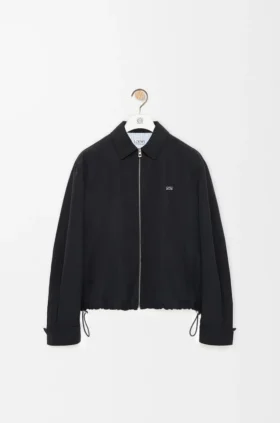 Zip-Up Jacket in Technical Cotton Zip-Up Jacket in Technical Cotton