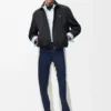 Zip-Up Jacket in Technical Cotton