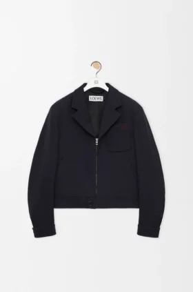 Zip-Up Jacket in Wool Zip-Up Jacket in Wool