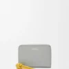 Zipped Coin Purse in Shiny Nappa Calfskin Zipped Coin Purse in Shiny Nappa Calfskin