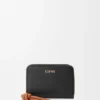 Zipped Coin Purse in Shiny Nappa Calfskin Zipped Coin Purse in Shiny Nappa Calfskin