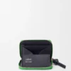 Zipped Coin Purse in Shiny Nappa Calfskin Zipped Coin Purse in Shiny Nappa Calfskin