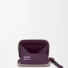 Zipped Coin Purse in Shiny Nappa Calfskin Zipped Coin Purse in Shiny Nappa Calfskin