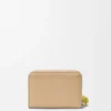Zipped Coin Purse in Shiny Nappa Calfskin Zipped Coin Purse in Shiny Nappa Calfskin